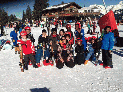 classe colonie montagne decouverte rousse sejour groupe gite hebergement ski pension vacance centre morzine vacance